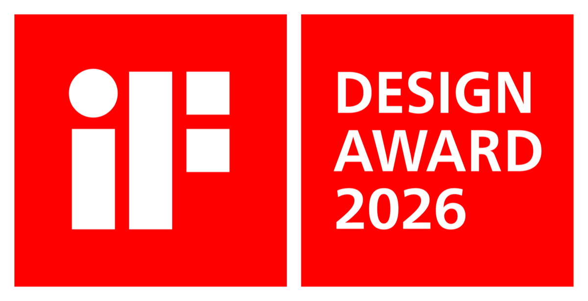 iF DESIGN AWARD 2026 winner label
