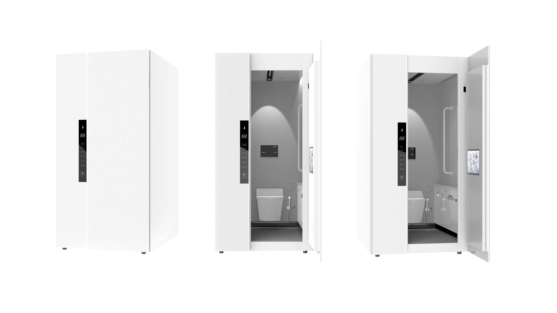 ESOO modular restroom product lineup