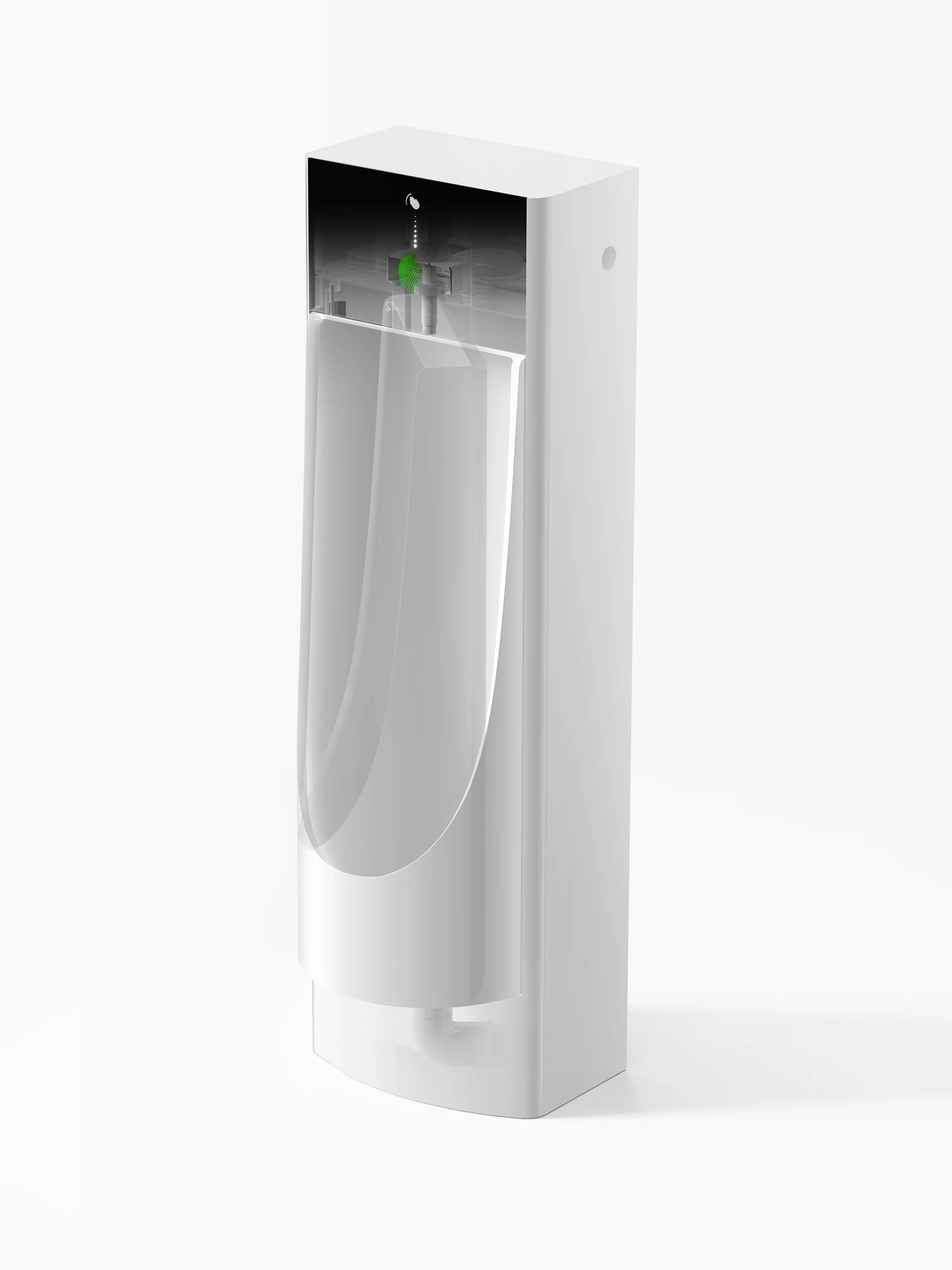 Side profile of the ESOO-SpinDao rotating urinal