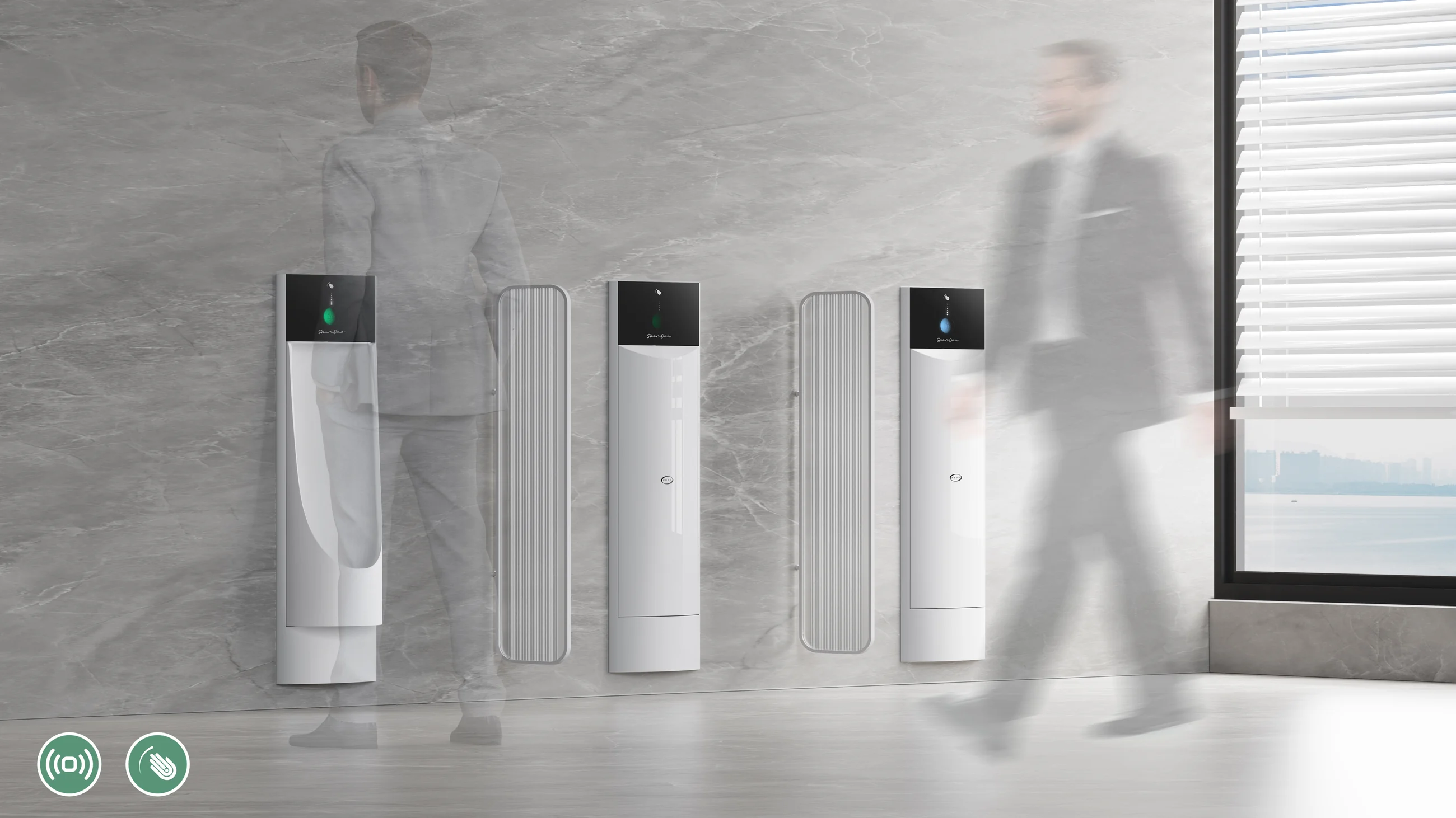 SpinDao use, departure and automatic return sequence